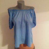 Дамска блуза с паднали рамене, снимка 2 - Блузи с дълъг ръкав и пуловери - 24575798