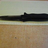 Нож тип "Рамбо" с гумени чирени, снимка 5 - Други ценни предмети - 9603841