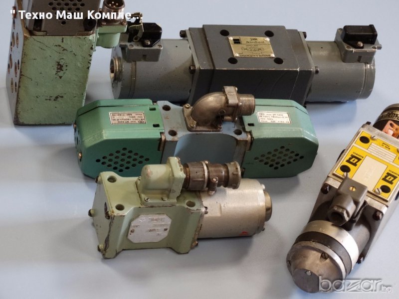 Хидравлични разпределители с електромагнитно управление, снимка 1