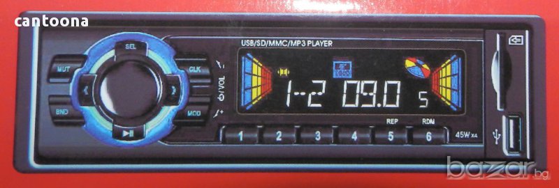  Авто аудио плеър DAX 4 x 50 W , снимка 1