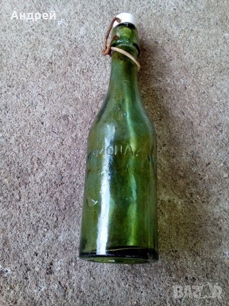 Старинна бутилка,шише ЛИМОНАДА СЪ ПЛОДОВ АРОМАТ, снимка 1