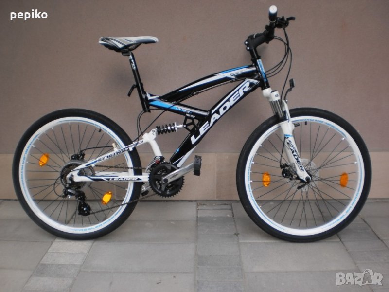 Продавам колела внос от Германия планински МТВ велосипед ENERGY 26 цола диск,преден и заден амортись, снимка 1