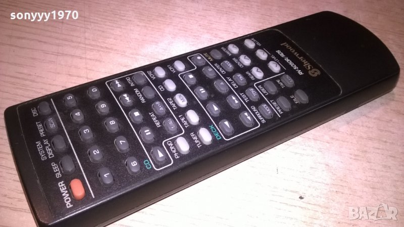 sherwood audio remote control-внос швеицария, снимка 1