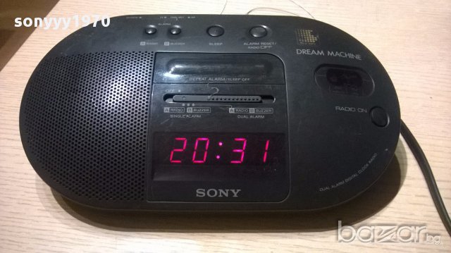 Sony-радио часовник-внос швеицария, снимка 5 - Ресийвъри, усилватели, смесителни пултове - 16021973