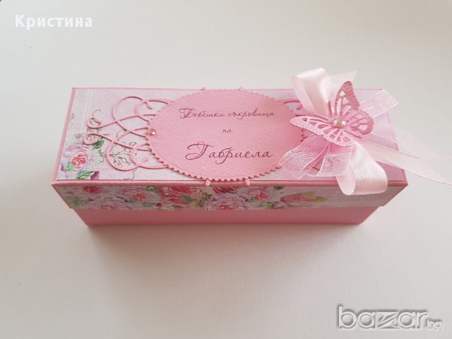 Кутийка за бебешки съкровища, снимка 14 - Подаръци за кръщене - 15769135
