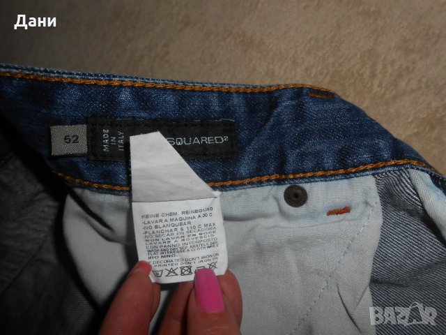  Dsquared2 къси  дънкови пантлони , снимка 5 - Къси панталони - 25477800