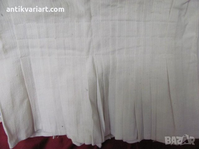 19 век Фолк Арт Дамска Блуза ръчно бродирана, снимка 13 - Антикварни и старинни предмети - 25947214