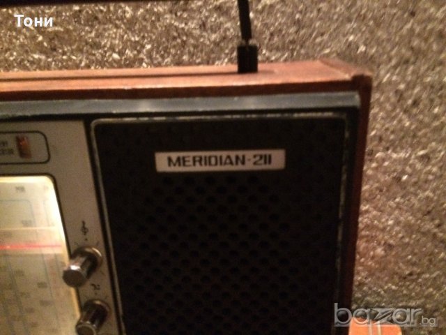 Радио ''MERIDIAN-211'', снимка 2 - Радиокасетофони, транзистори - 19124651