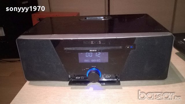 roberts mp-sound 53-iphone/usb/sd card/aux/cd-внос англия, снимка 7 - Ресийвъри, усилватели, смесителни пултове - 19574172