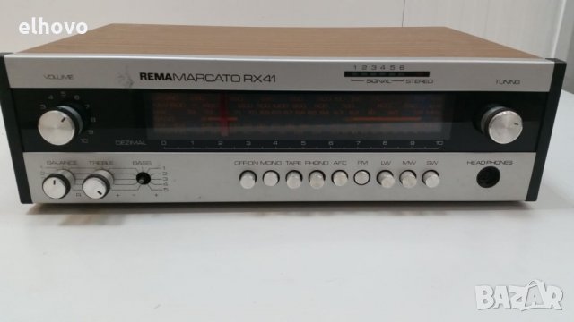 Радио Rema Marcato RX41, снимка 5 - Радиокасетофони, транзистори - 25776362