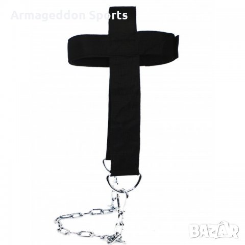 Шлем за трениране на врат с метална верига (оглавник), снимка 6 - Спортна екипировка - 22239128