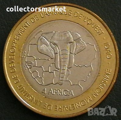 6000 франка 2003, Того, снимка 2 - Нумизматика и бонистика - 25511994