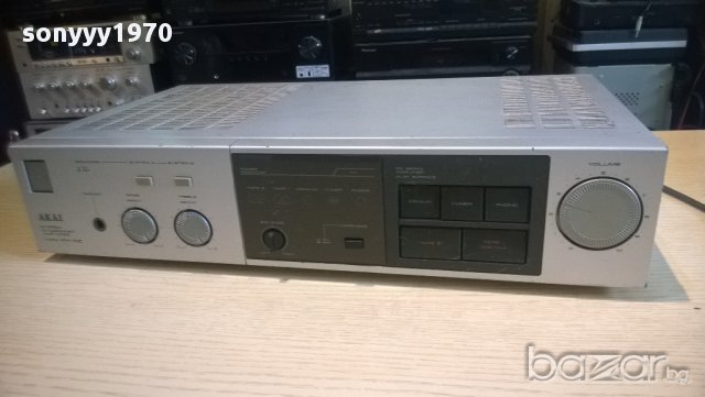  akai am-a2 stereo amplifier-made in japan-внос швеицария, снимка 12 - Ресийвъри, усилватели, смесителни пултове - 10158727