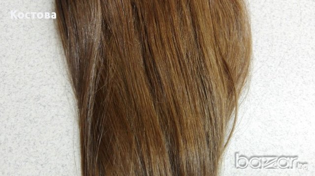 Естествена сурова  натурално руса човешка коса , Не боядисвана, снимка 3 - Аксесоари за коса - 8740048