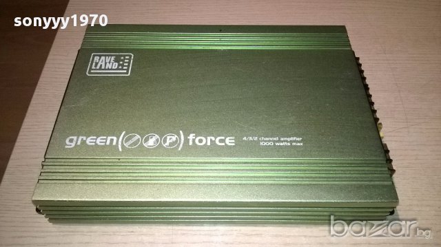 Raveland green force car audio amplifier-1000w-внос швеицария, снимка 2 - Аксесоари и консумативи - 18030276