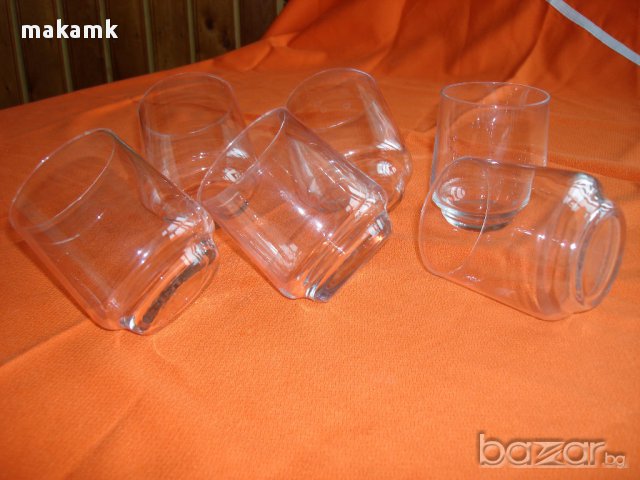 Кристални негравирани чаши, Кварц Сливен , снимка 4 - Чаши - 10492456