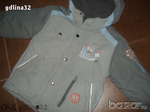 Дебело зимно яке с поларена подплата р 104 , снимка 5 - Детски якета и елеци - 11198086