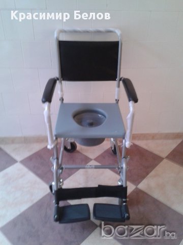 Комбиниран стол за баня и тоалет MC 100-P, снимка 7 - Други стоки за дома - 13579808