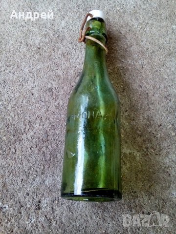 Старинна бутилка,шише ЛИМОНАДА СЪ ПЛОДОВ АРОМАТ