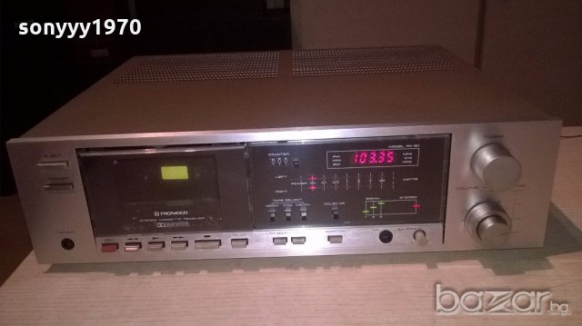 pioneer rx-30 cassette receiver-made in japan-внос франция, снимка 6 - Ресийвъри, усилватели, смесителни пултове - 19246218
