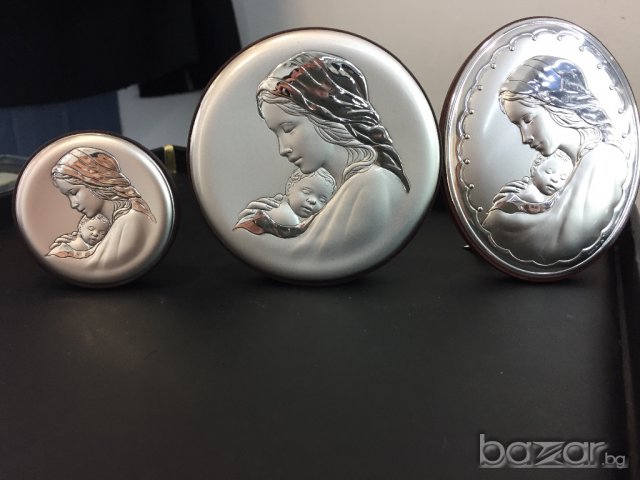 ЛУКСОЗНИ СРЕБЪРНИ ИКОНИ