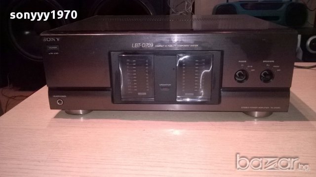 Sony ta-d709n power amplifier made in japan-внос швеицария, снимка 7 - Ресийвъри, усилватели, смесителни пултове - 14418828
