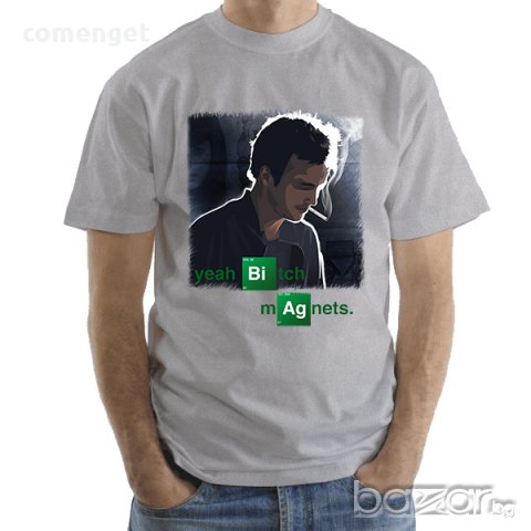 НОВО! Мъжки тениски BREAKING BAD с HEISENBERG принт! Поръчай тениска по твой дизайн!, снимка 10 - Тениски - 14338365