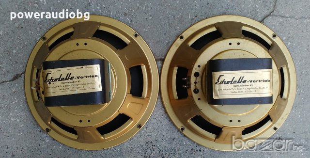 Vintage широколентови Isophon P30/37/10 Echolette алнико - 4бр говорители , снимка 5 - Тонколони - 20249118