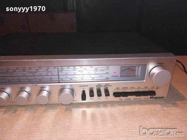 magnum r3001 hifi receiver-made in japan-внос швеицария, снимка 10 - Ресийвъри, усилватели, смесителни пултове - 21175844