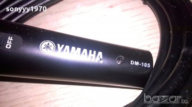 yamaha dm-105 microphone-с кабел и жакове-внос швеицария, снимка 5 - Микрофони - 19899634