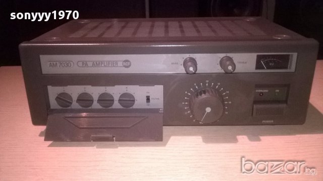 Rcf am7030 pa amplifier-made in italy-внос швеицария, снимка 9 - Ресийвъри, усилватели, смесителни пултове - 12979936