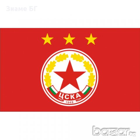 знаме ЦСКА различни размери, снимка 1 - Фен артикули - 14314968