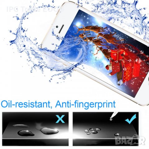 iPhone Se 5 5S 5C стъклен протектор, снимка 4 - Фолия, протектори - 23819440