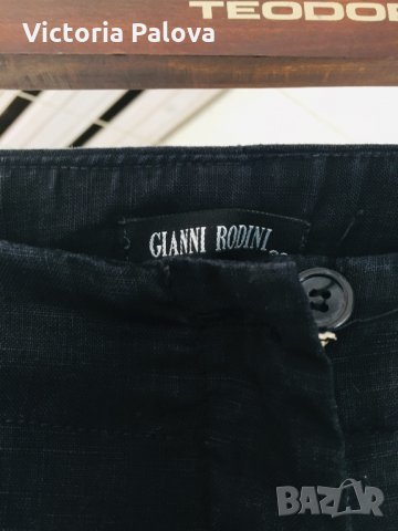 Ленен панталон GIANNI RODINI, снимка 4 - Панталони - 25592953