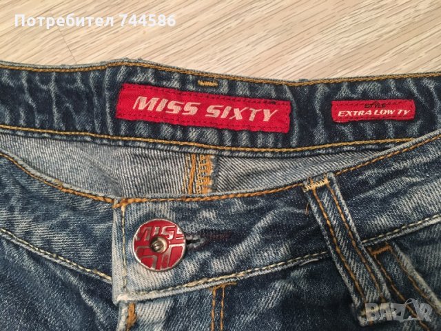 Къси дънкови панталони MISS SIXTY, снимка 2 - Дънки - 25654902