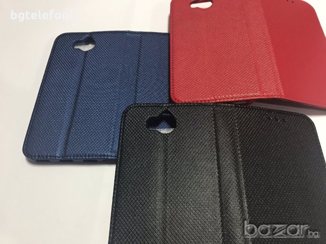 Huawei Y6 2017 калъф тип тефтер със силиконово легло, снимка 8 - Калъфи, кейсове - 19760417
