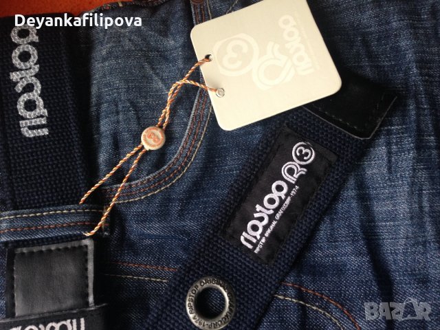 Нови маркови дънки намачкан ефект 10-11г, снимка 2 - Детски панталони и дънки - 23684578