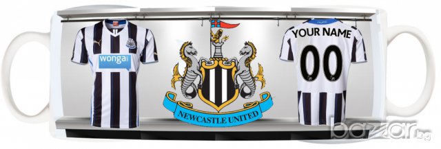 ФУТБОЛНА ФЕН ЧАША НА НЮКЯСЪЛ С ВАШЕ ИМЕ И НОМЕР! Футболна Чаша на NEWCASTLE!2023, снимка 4 - Фен артикули - 6979863