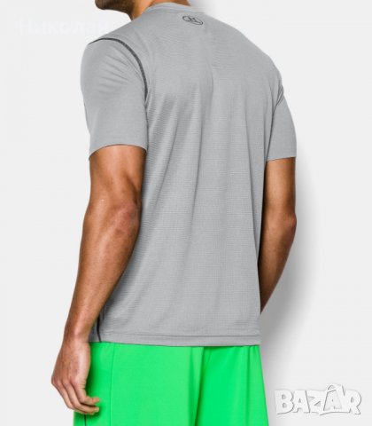 Under Armour Carbon Heather  Raid T-Shirt, снимка 14 - Тениски - 25902160