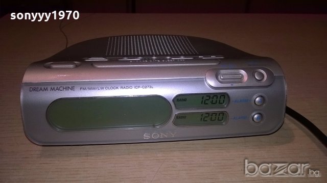 sony icf-c273l dream machine-clock radio-внос швеицария, снимка 3 - Ресийвъри, усилватели, смесителни пултове - 18474258