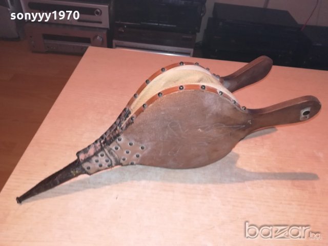 ретро духало-47х20см-внос франция, снимка 2 - Колекции - 20770136