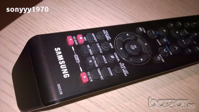 Samsung-tv/dvd/vcr remote-оригинално-внос швеицария, снимка 6 - Дистанционни - 17469838