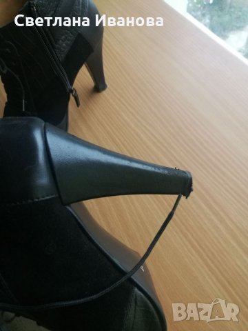 Боти Daris естествена кожа, снимка 6 - Дамски боти - 23285271