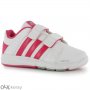 №38-adidas / адидас- White/pink, снимка 1 - Детски маратонки - 18824281