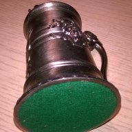 Ретро запалка халба с дръжка 11/6.5см-внос швеицария, снимка 12 - Антикварни и старинни предмети - 15805089