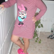 Цветна рокличка с Мини Маус, снимка 1 - Рокли - 6401750