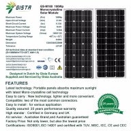 Нови Соларен панел 100W 150W 250W контролер solaren panel poly crystal, снимка 15 - Друга електроника - 17878760