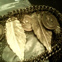 Старо голямо герданче с листенца 18 , снимка 5 - Антикварни и старинни предмети - 23825275