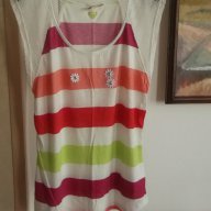 Нова маркова блуза на Roxy, S, райета, цветя, снимка 6 - Тениски - 10821138