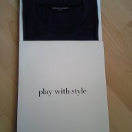 Нова тениска Giorgio Armani Play With Style, оригинал, снимка 7 - Тениски - 11871112